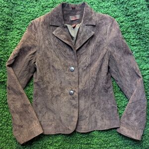 Danier Taupe Suede Women's Blazer